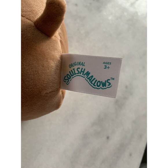 Delroy Dog Squishmallows Official Plush Toy 4.5” New HTF 2021 NWT - Picture 8 of 9